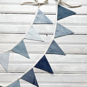 Whether you’re decorating for a baby shower, birthday party, nursery, or garden event, this eco-friendly bunting banner brings texture, color, and personality to any space.