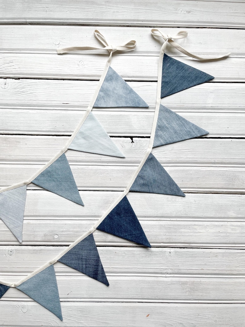 Whether you’re decorating for a baby shower, birthday party, nursery, or garden event, this eco-friendly bunting banner brings texture, color, and personality to any space.