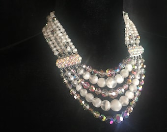 50's-60's Beaded Necklace