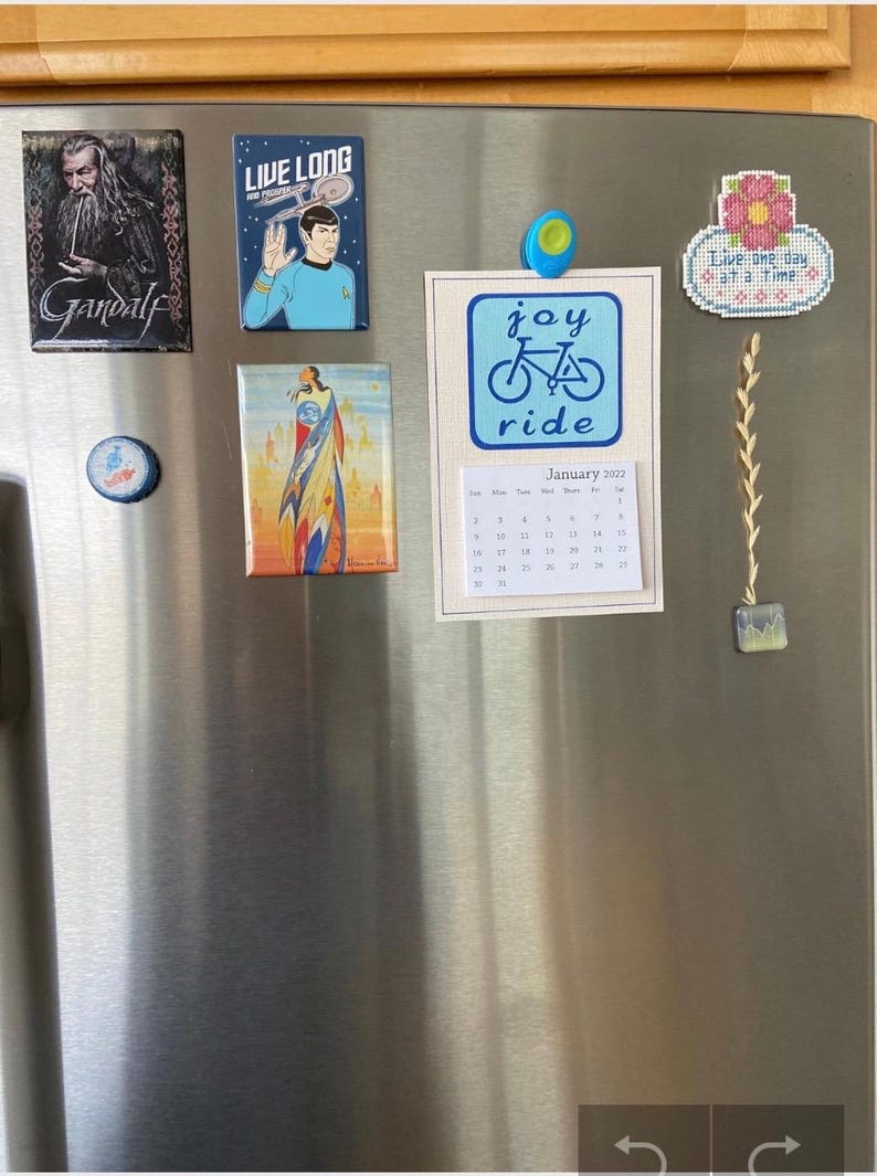 2025 Mini Calendar Bicycle Joy Ride Etsy