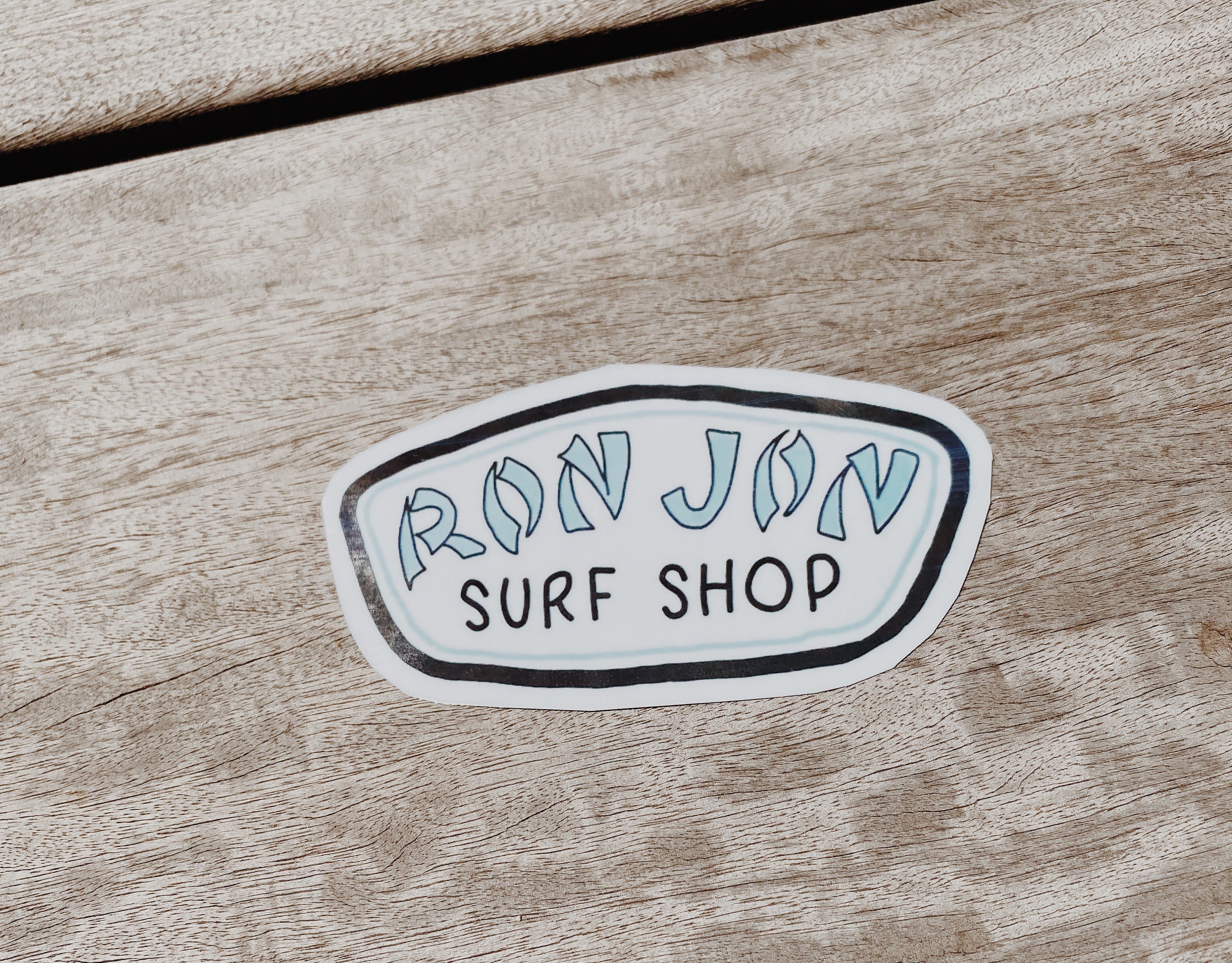 Ron Jon surf shop vinyl sticker | Etsy