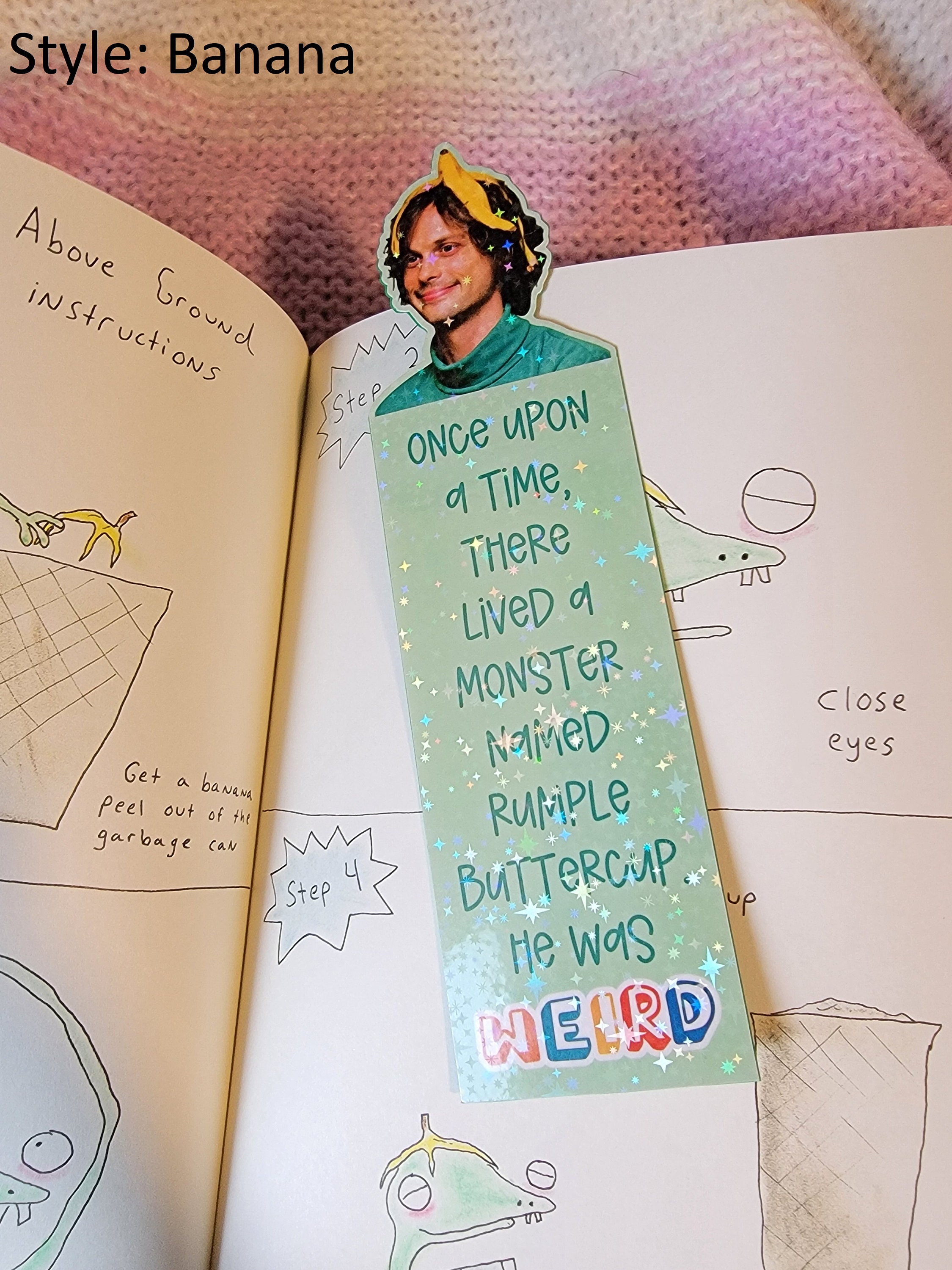 MGG Rumple Buttercup Bookmarks Etsy