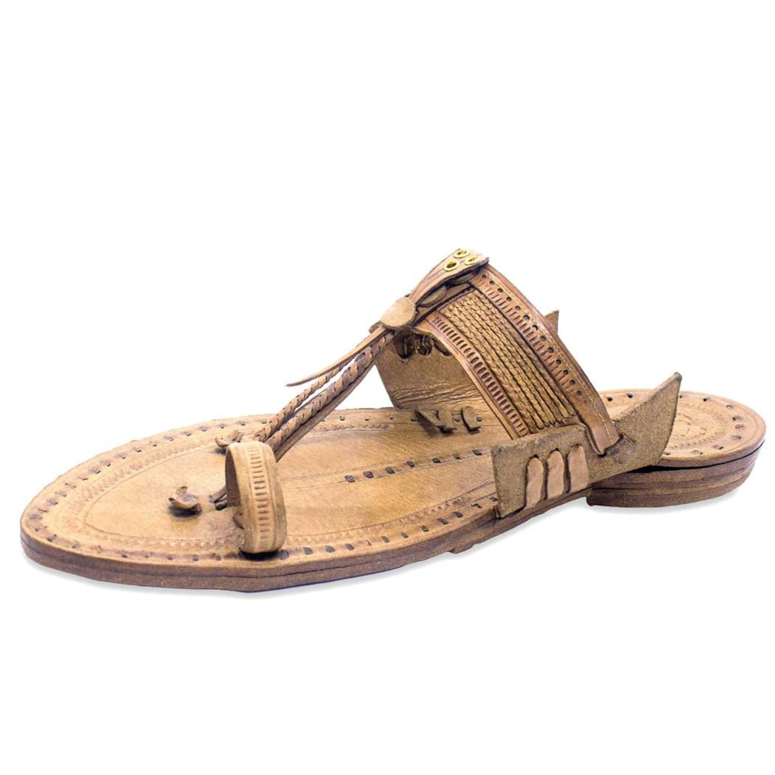 kc anand leather chappal