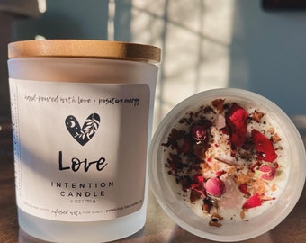 Love Candle | Self Love Candle | Love Spell Candle | Hand Poured Soy Wax Candle