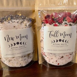 Full + New Moon Bath Soaks
