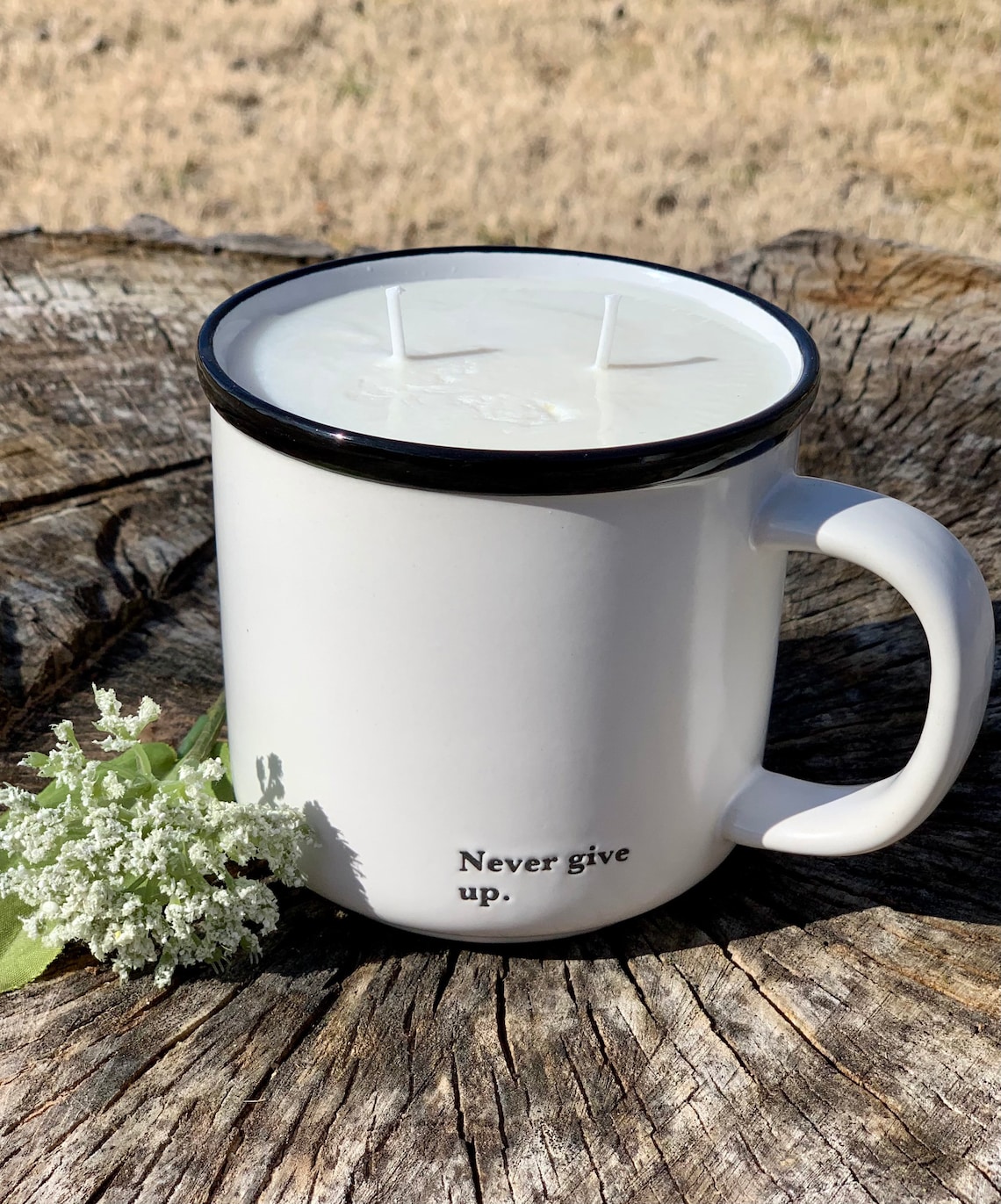 Luxury All Natural Soy Candles in 12oz mugs infused with Etsy
