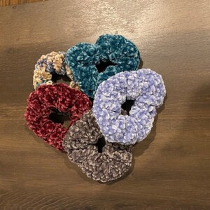 Velvet Scrunchies | Soft Velvet Hair Scrunchies | Multi-Color Velvet Scrunchies