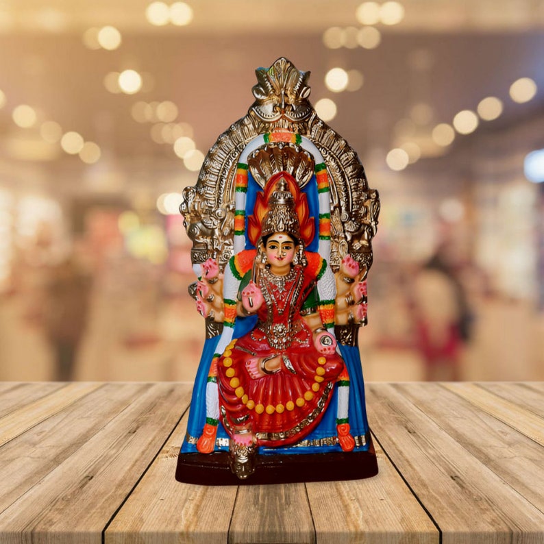 1.5 ft Samayapuram Mariamman Golu Dolls / Golu Bommai / Bommulu image 1