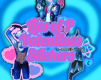 Lies of P Valentine’s sticker