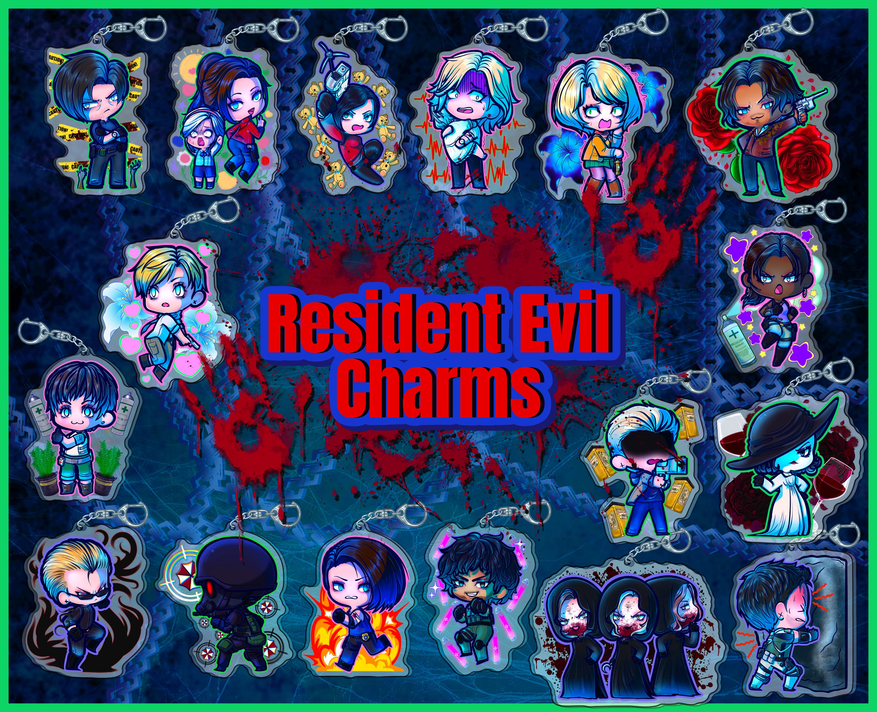 Resident Evil 3 Keychain - Etsy