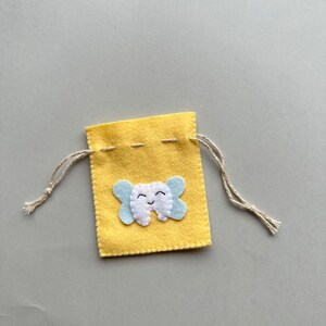Tooth Fairy Bag Pdf Pattern Tooth Ornament Felt Sewing Bag Pattern ...