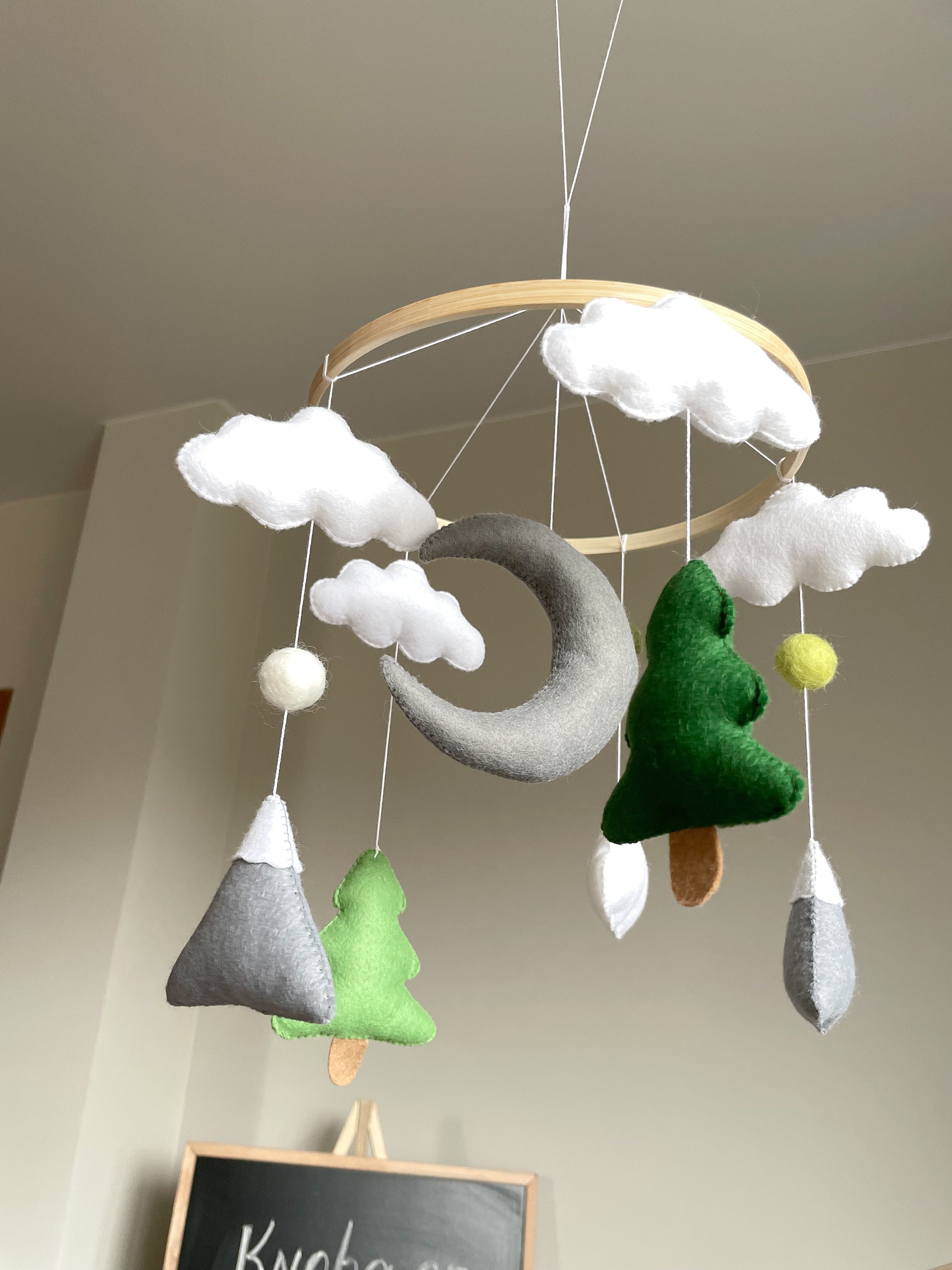 Make Your Own Baby Mobile Kitsewing Patterncraft Kitfelt Etsy