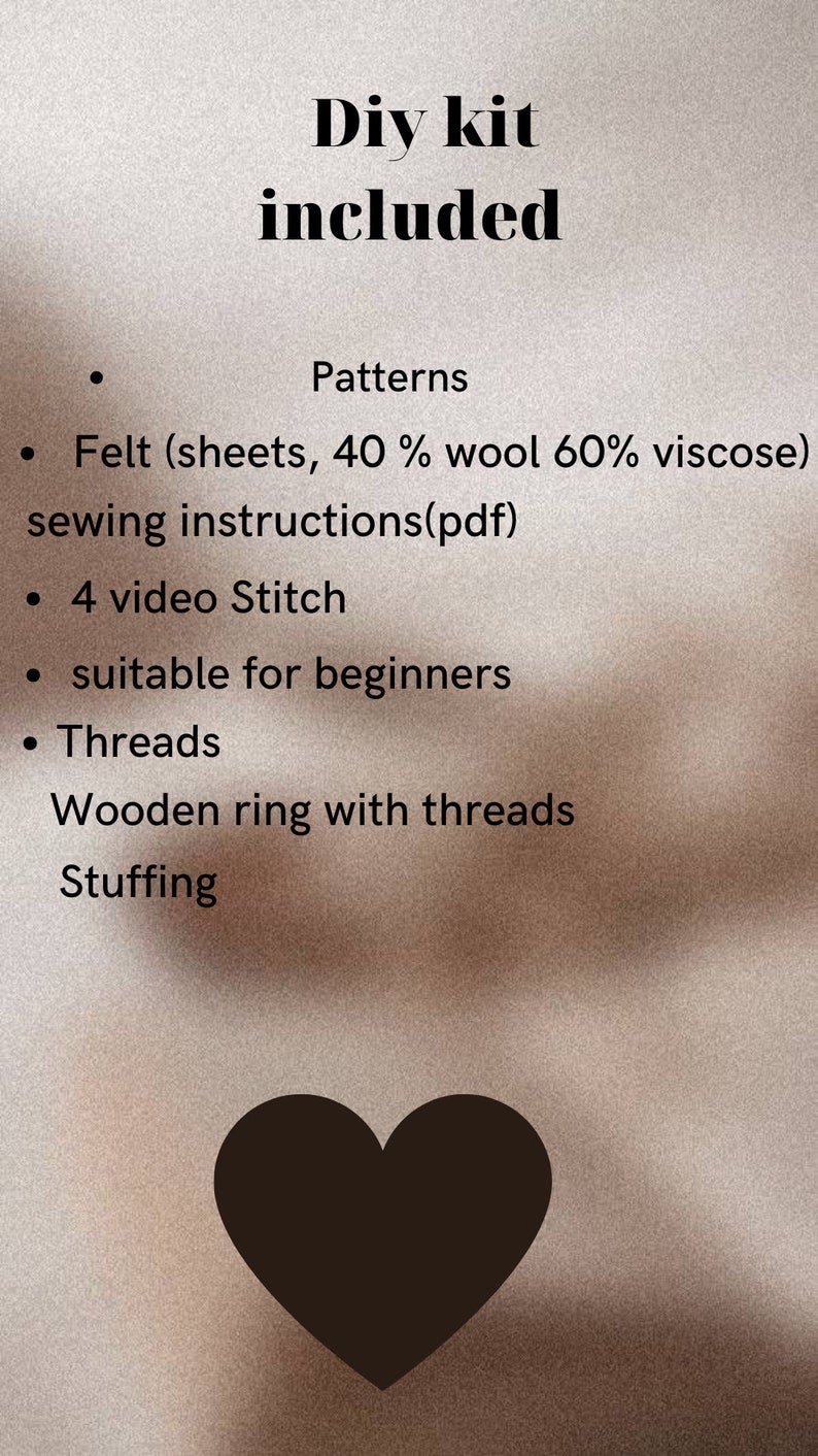 Make Your Own Baby Mobile Felt Craft Kit Diy Mobile Kit Do It Yourself ...