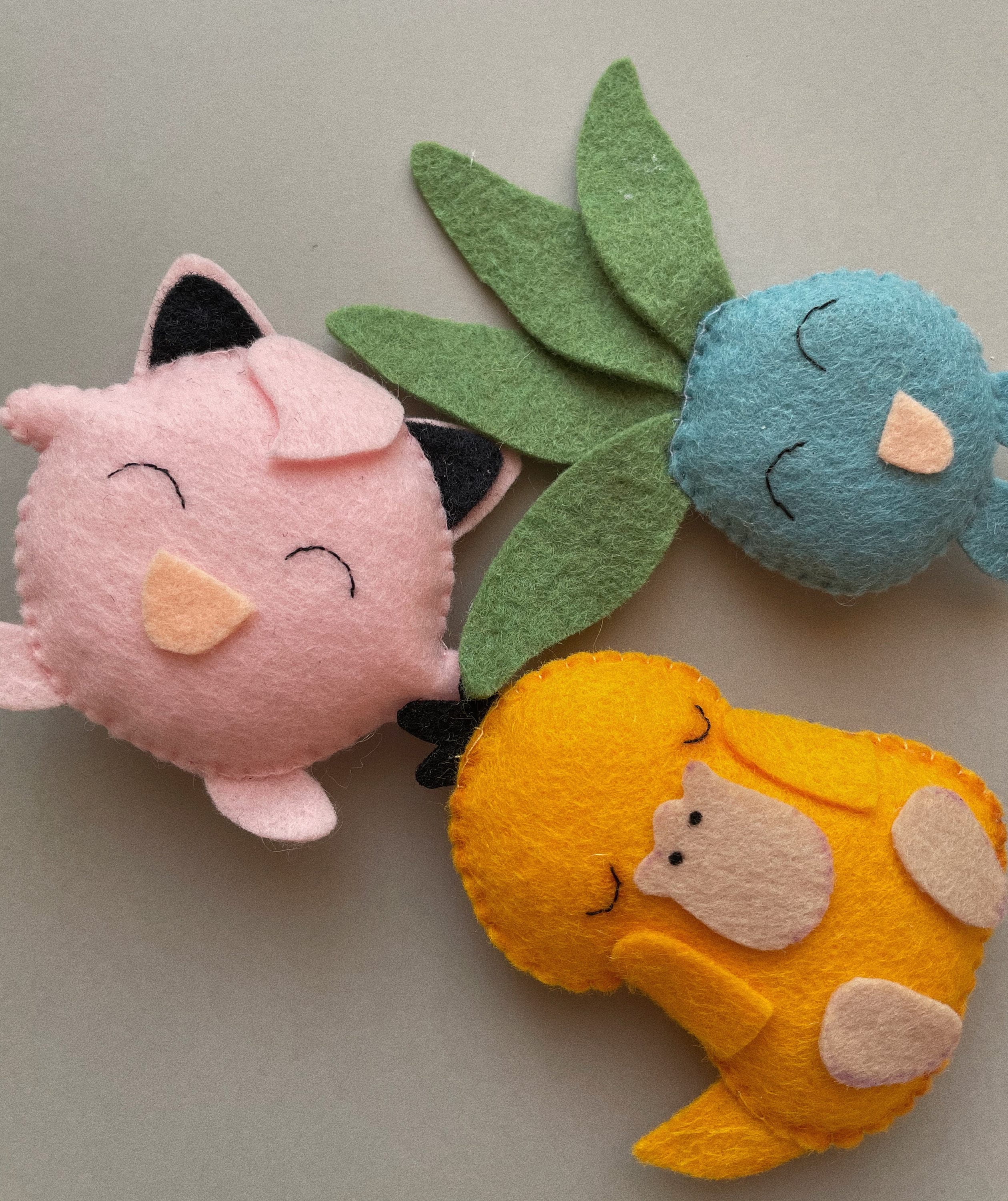 Set of 5 Pokemon Pattern Easy Pokemon PDF Pattern Pokemon Etsy