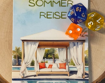 Budget Challenge Klappkarte „Sommer Reise“