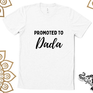 Promoted to dada shirt, gift for dada , Indian Funny dada Shirts, Pregnancy Announcement, Gujarati shirt, Hindi Shirt, Indian Shirt