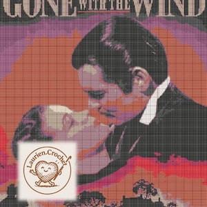 Gone with the wind 1 Haakpatroon