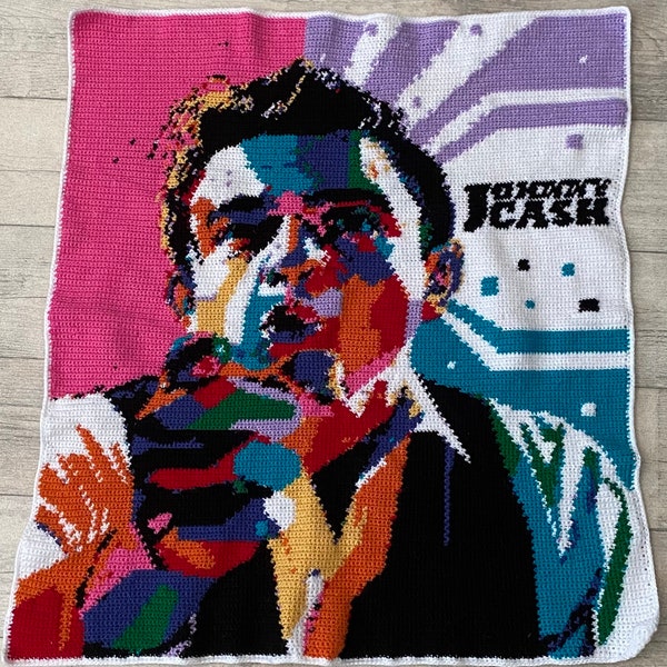 Johnny Cash 1 Crochet Pattern