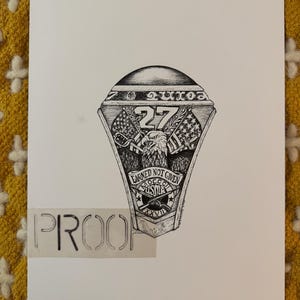 USMA Class of 2027 Ring Print