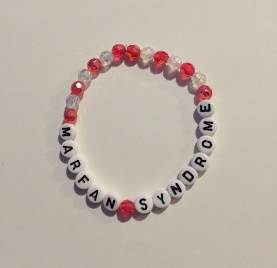 Marfan Syndrome Medical Alert Awareness Bracelet Etsy