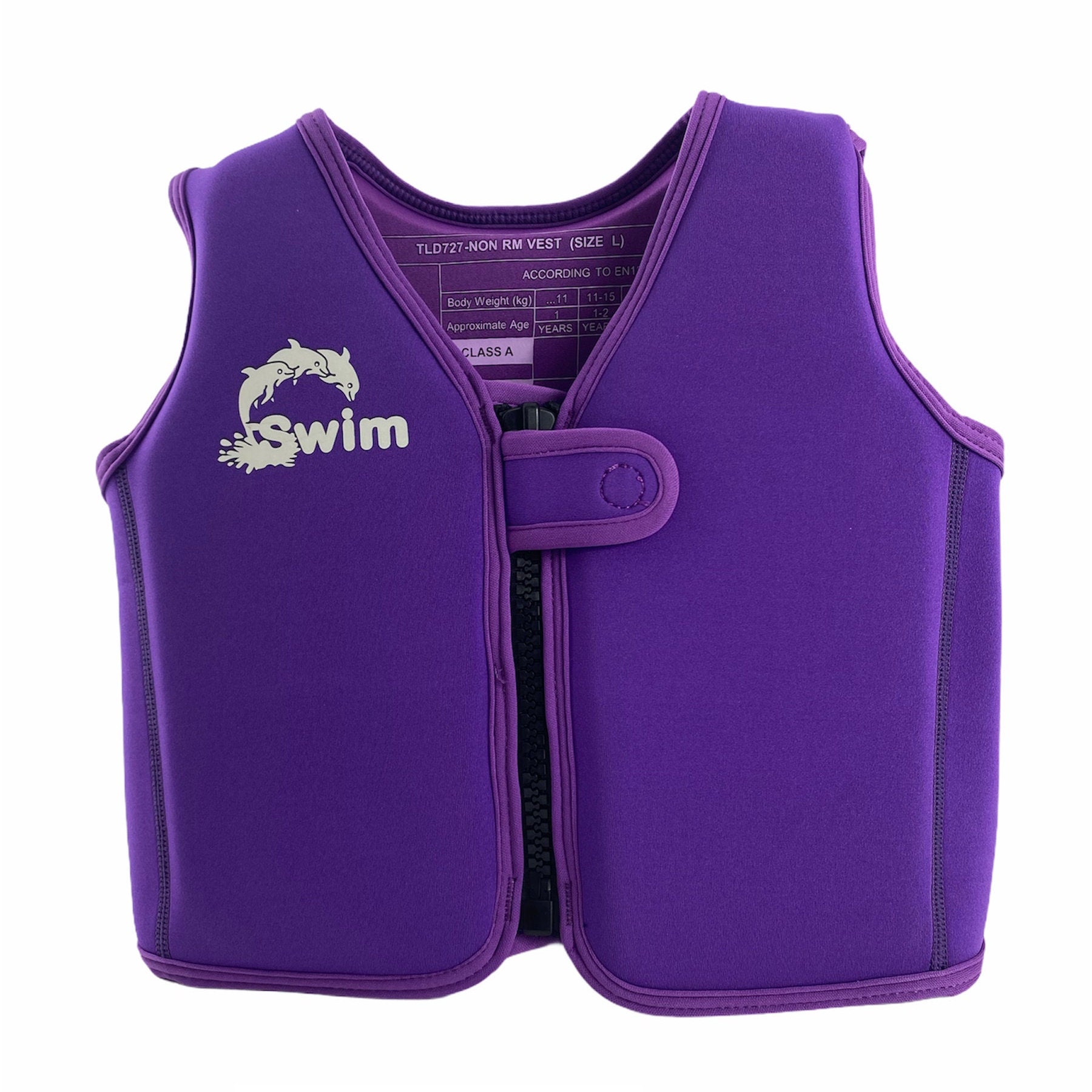 Children's Swimming Vest / Buoyancy Aid Non removable Etsy
