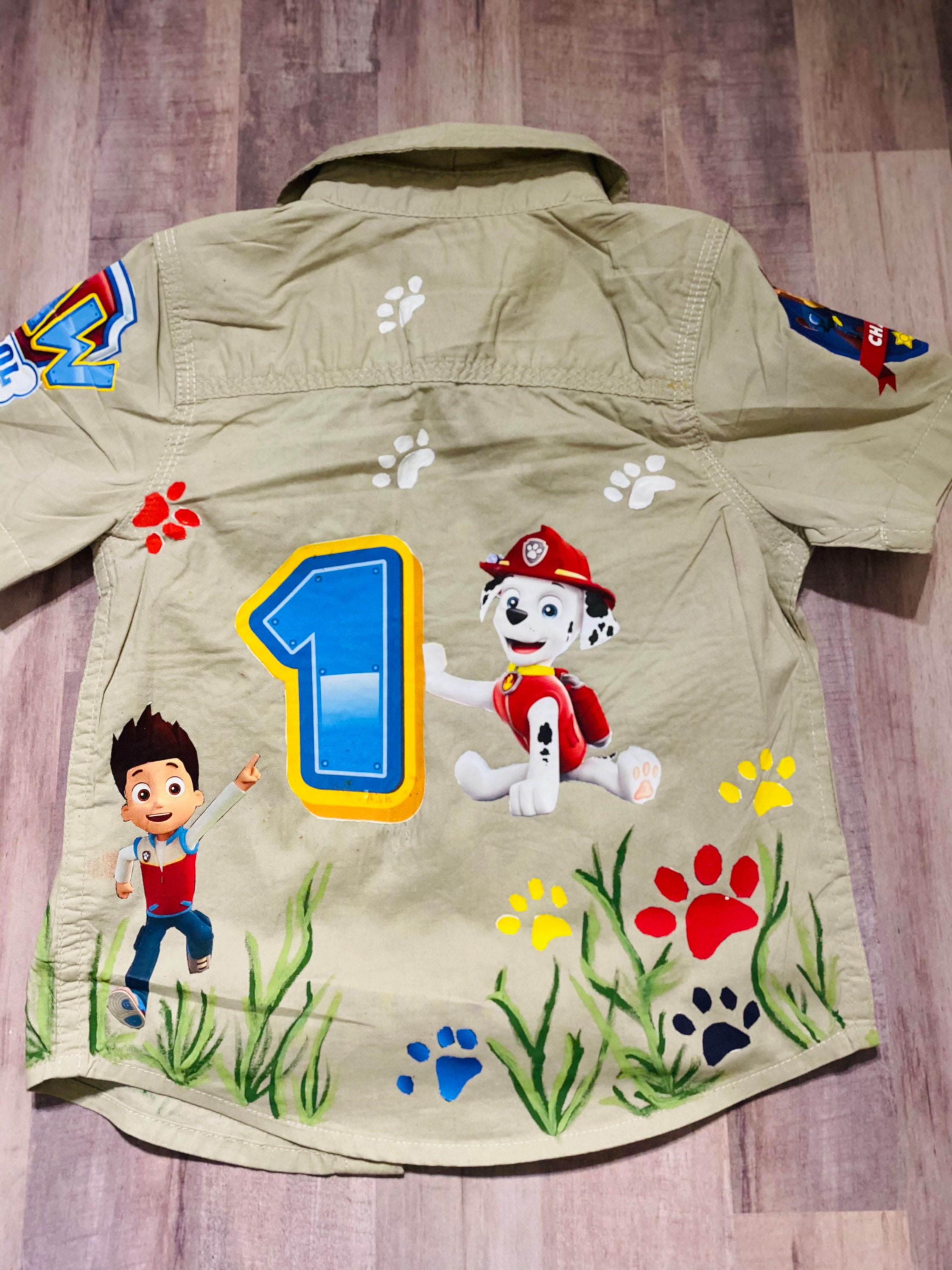 Paw patrol birthday outfit | Etsy