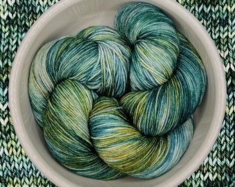 Forest Floor - Variegated Hand Dyed Yarn