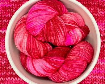 Peppermint Forest - A variegated hand dyed yarn