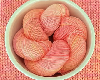 Rainbow Sherbet - Variegated Hand Dyed Yarn