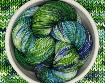 Yay, Team!!! - A variegated hand dyed yarn