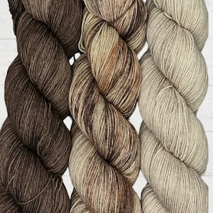 3 Skein Yarn Bundle - Potting Mix