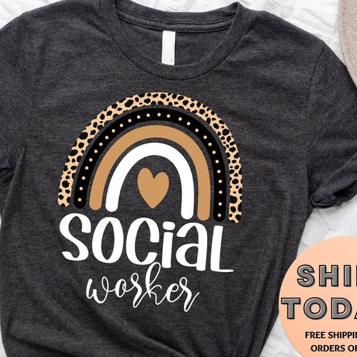 Social Worker Shirt Social Worker T Shirt Gift for Social - Etsy