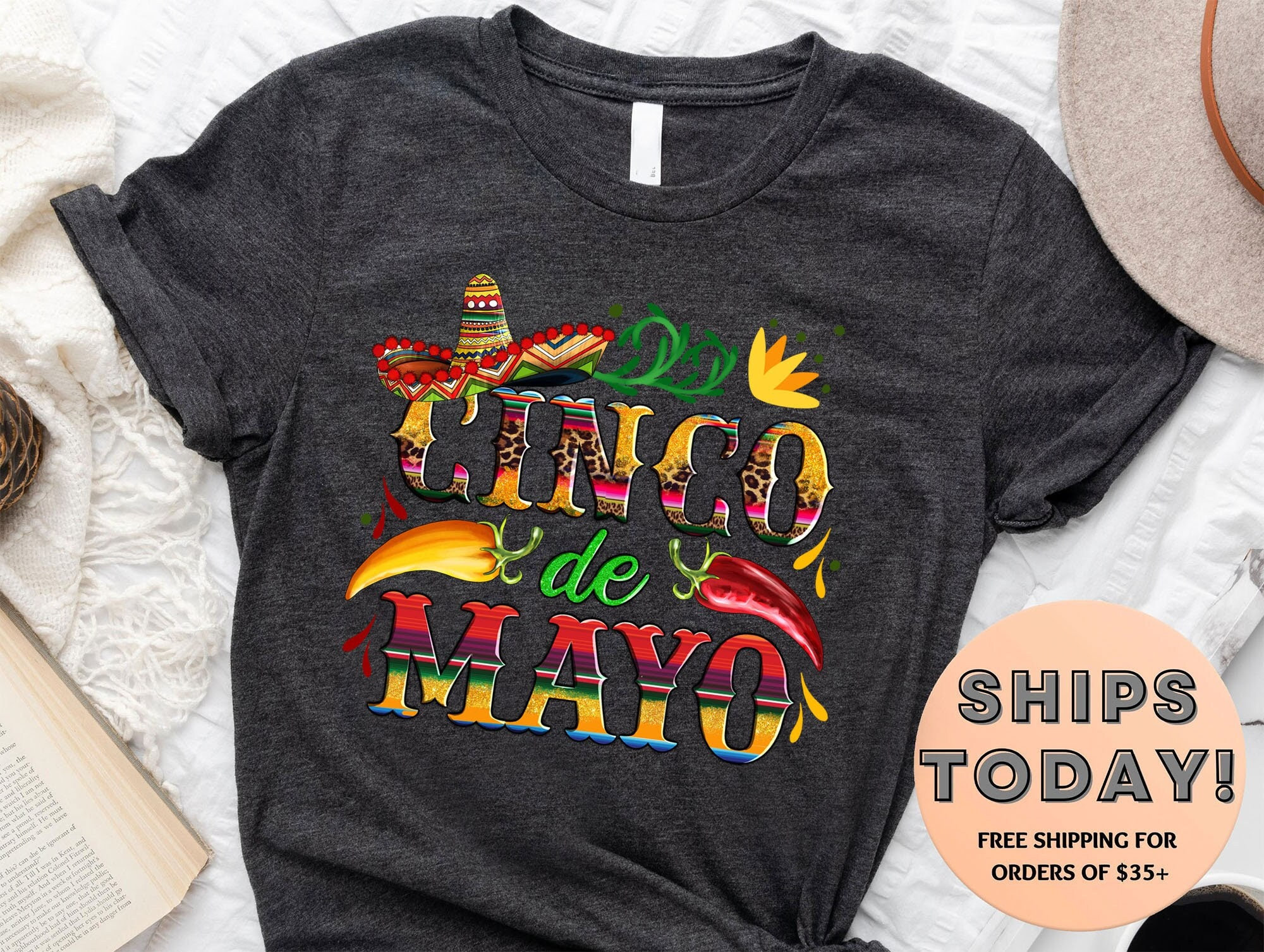 CHINCO DE MAYO MEXICAN' Men's 50/50 T-Shirt