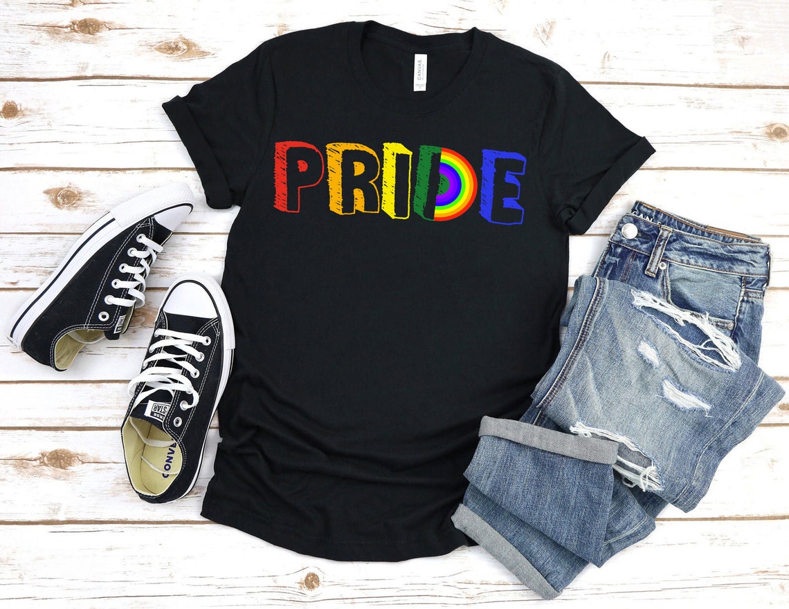 Pride Rainbow Shirt Pride Shirt Pride March Rainbow Shirt | Etsy