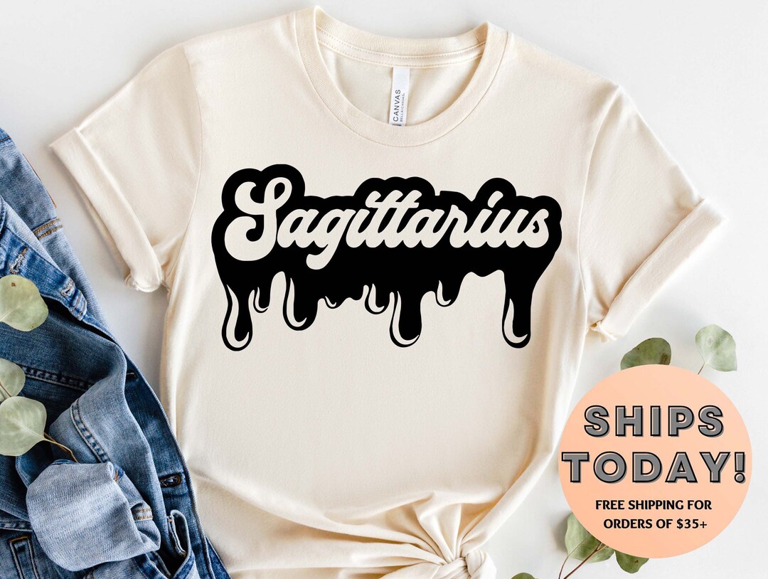 Sagittarius Zodiac Tshirt, Retro Sagittarius Shirt, Sagittarius Tee