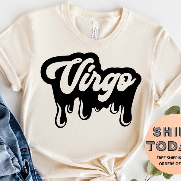 Retro Virgo Shirt, Virgo Birthday, Virgo Gift, Birthday Shirt, Virgo Birthday Gift, Birthday Shirt Women, Astrology Shirt, Zodiac Shirt