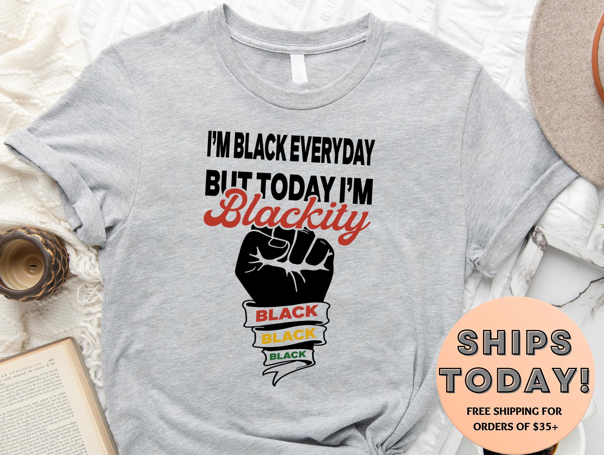 I Am Black History Everyday Tee