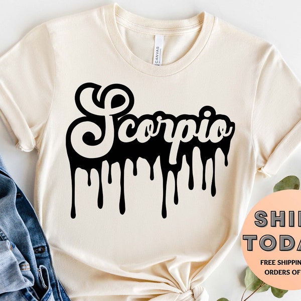 Scorpio Shirt - Etsy