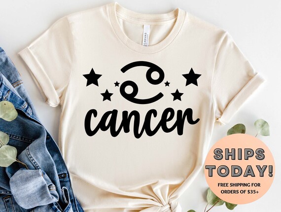 Cancer Zodiac Shirt Cancer Zodiac Gift Cancer Horoscope Shirt Cancer Astrology Shirt Cancer Sign Shirt Zodiac Sign Shirt Etsy