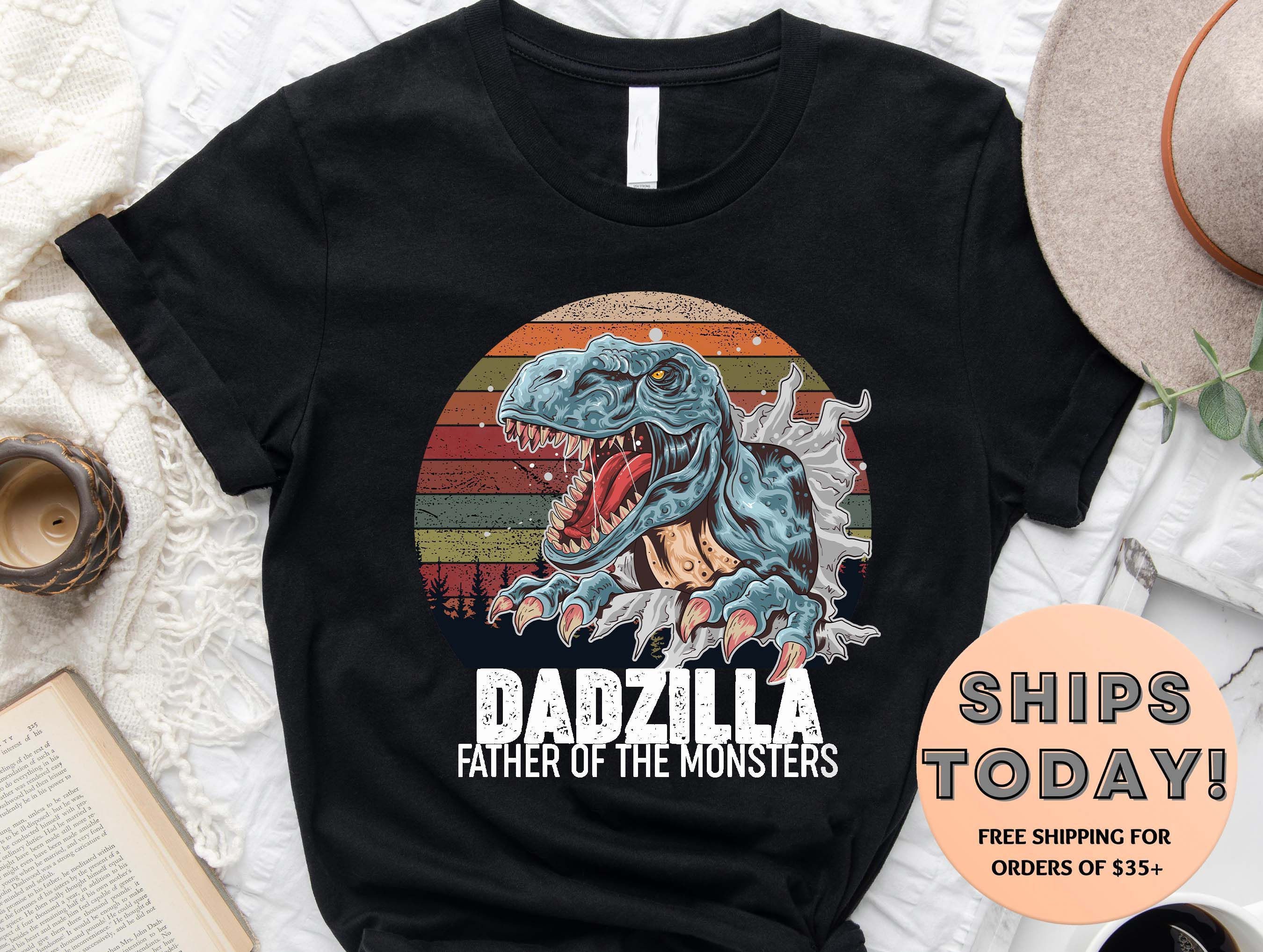 Dadzilla Shirt Dad Gift Husband Gift Trendy Dad Shirt - Etsy