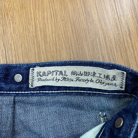 Size 29 Vintage Kapital Denim Bush Pants Baggy Jeans Utility 