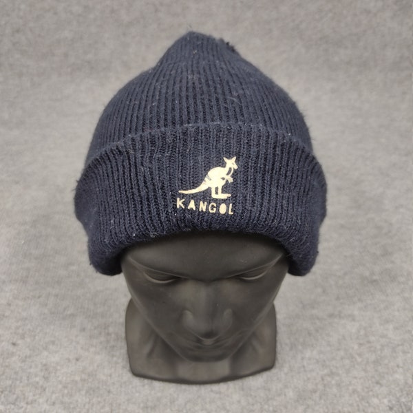 Vintage Kangol Beanie Snow Cap Hats Knitted Crochet Hats Beanie Knit Unisex No Pompom Hat  Men Women Winter Gifts Fashion Warm Cozy Soft Hat