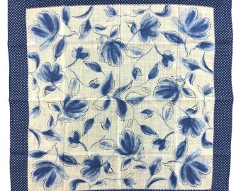 Foulard De Poche Ancien Pierre Cardin - Mouchoir Vintage Français - Occasion