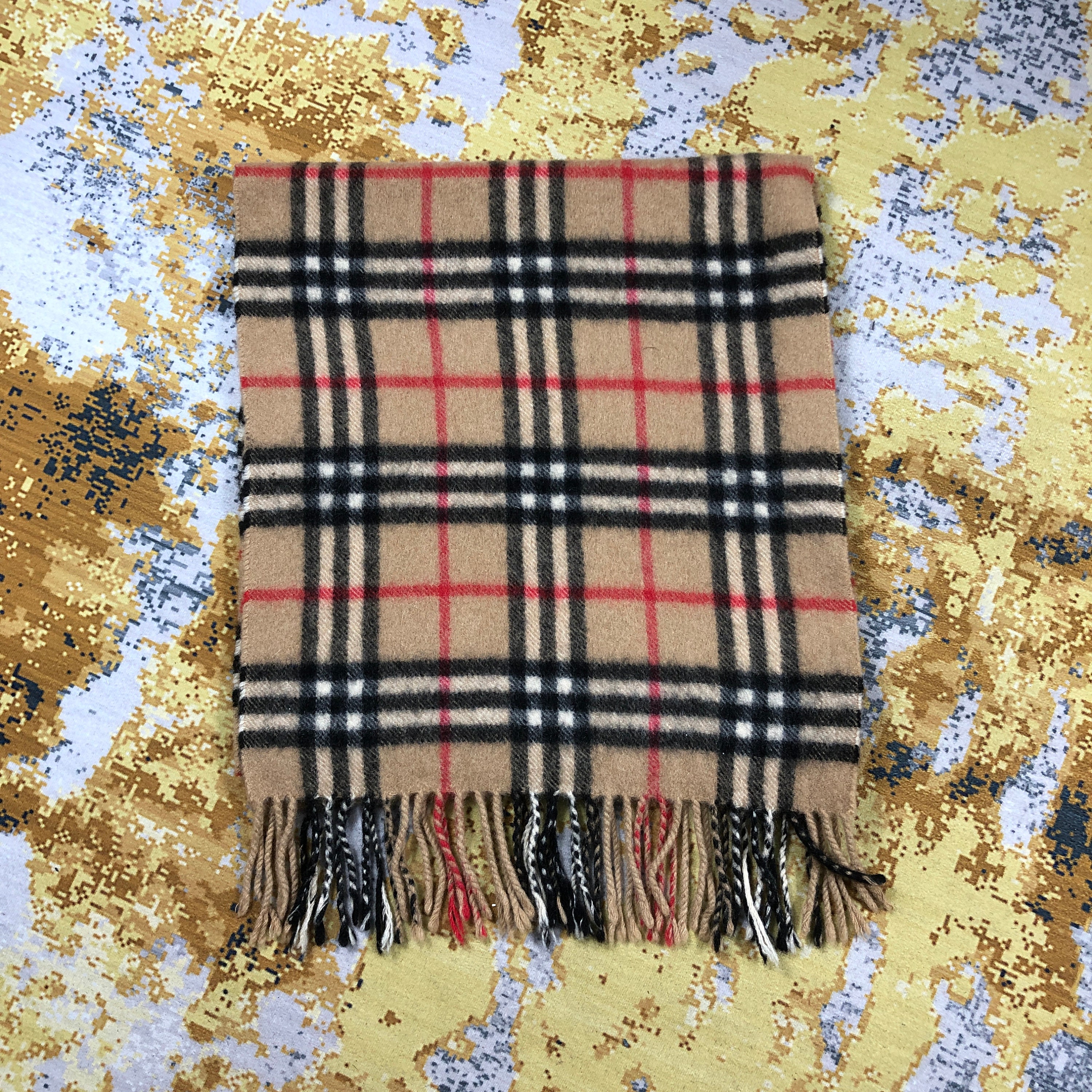 Burberry Nova Check extra long scarf