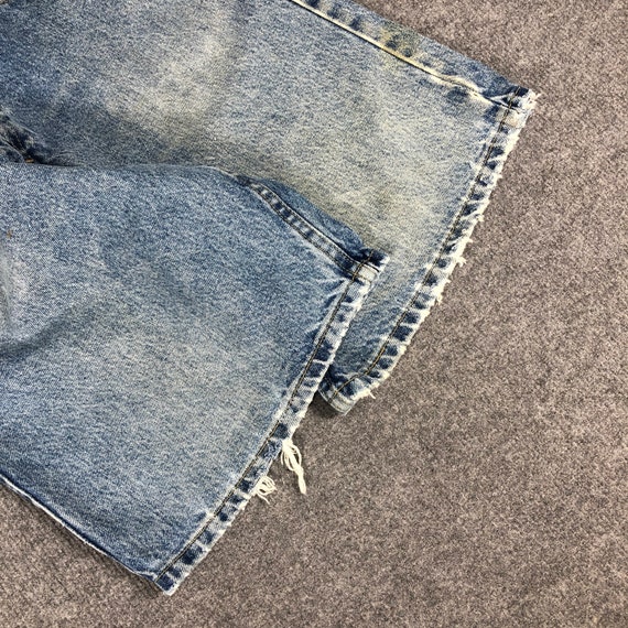 34 x 9 Vintage Lee Jeans Short Jeans Light Wash D… - image 3