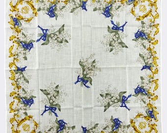 Christian Dior Handkerchief Authentic Vintage 90s Designer Accessory, Perfect Luxury Gift for Collectors