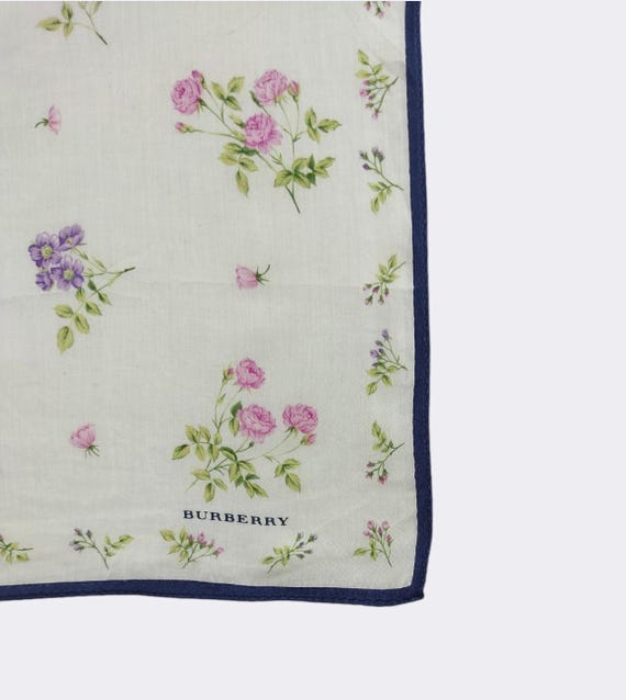 Burberry Floral Handkerchief Authentic Vintage 90s  display picture 3