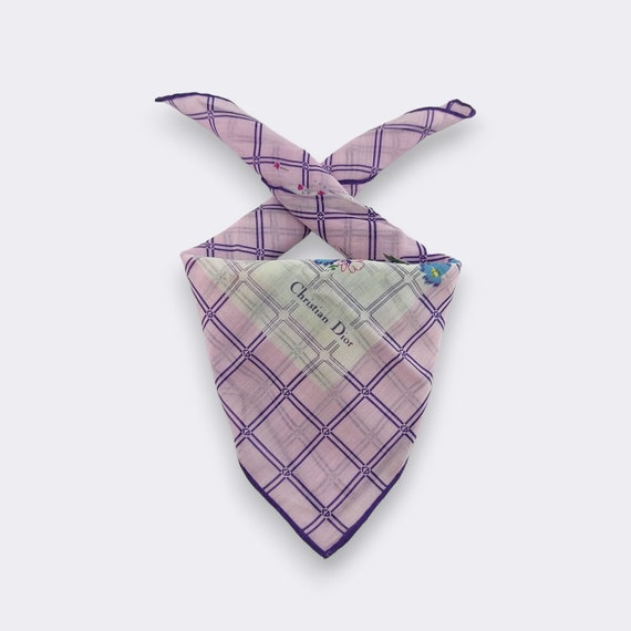Christian Dior Handkerchief Authentic Vintage 90s… - image 1