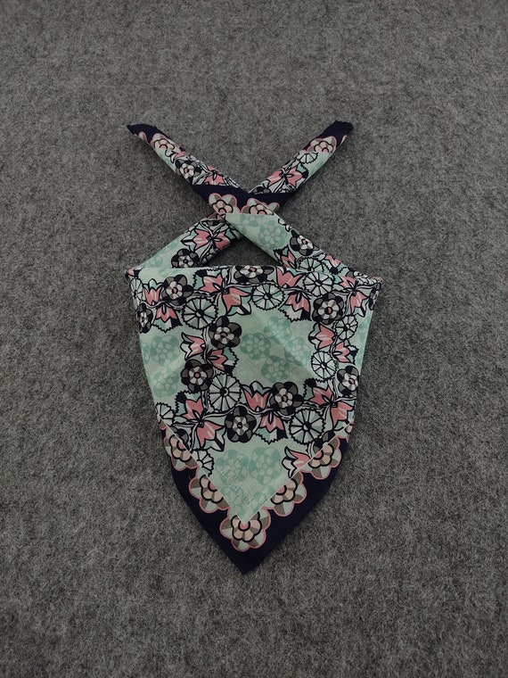 Authentic Vintage Anna Sui Handkerchief Neckerchi… - image 1