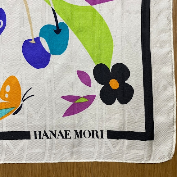 Authentic Vintage Hanae Mori Scarf Spring Summer … - image 4